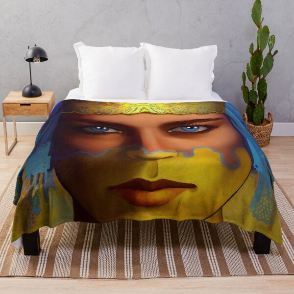 Item preview, Beautiful woman portrait with gold crown designed and sold by Svitac.