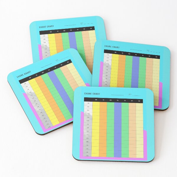 Item preview, chore chart designed and sold by TheBestArt2022.