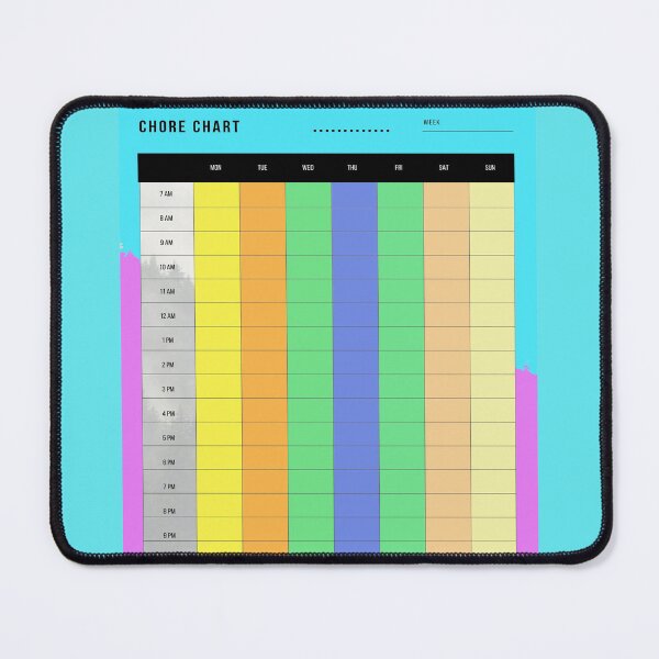 Item preview, chore chart designed and sold by TheBestArt2022.