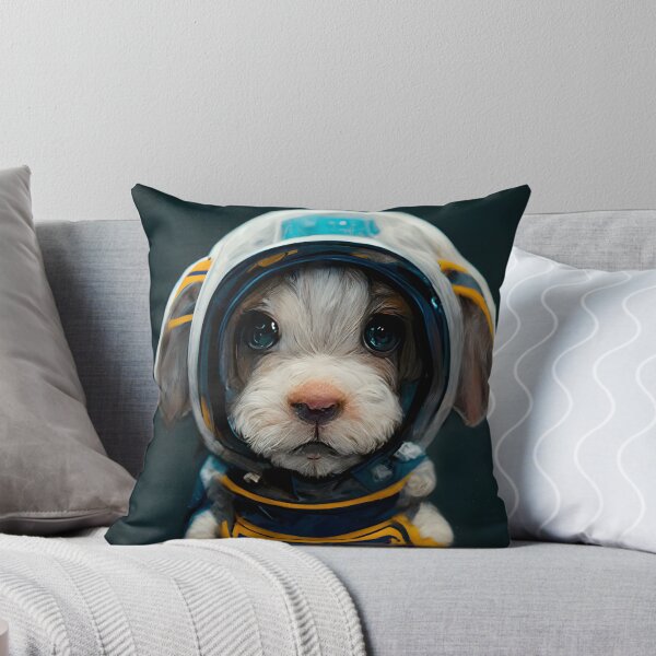 Item preview, Astronaut Puppy in Spacesuit designed and sold by phantasiartz.