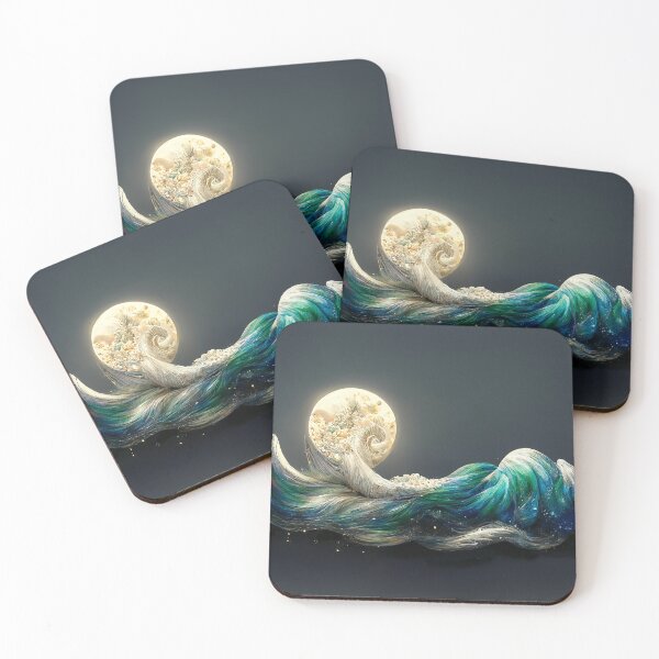 Item preview, The Moon and the Sea designed and sold by The-Salty-Sea.