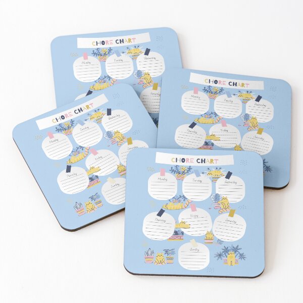 Item preview, chore chart designed and sold by TheBestArt2022.