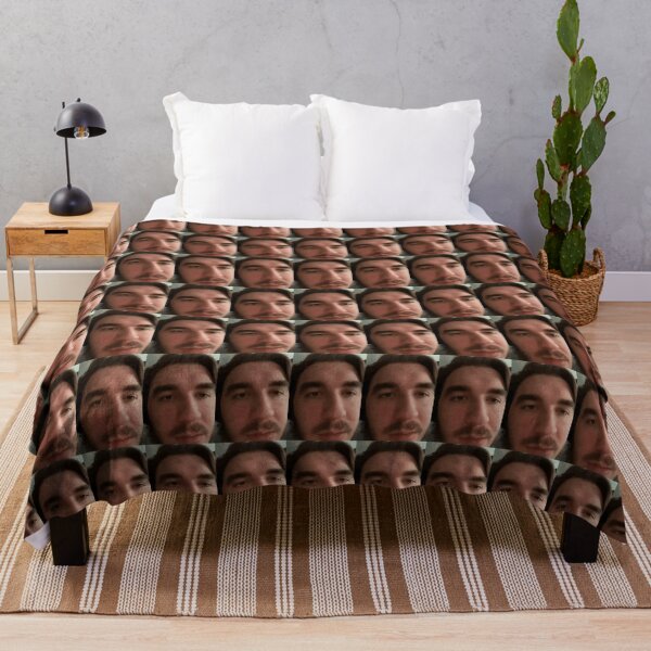 schlatt (featuring: schlankets|jschlatt blankets) Throw Blanket