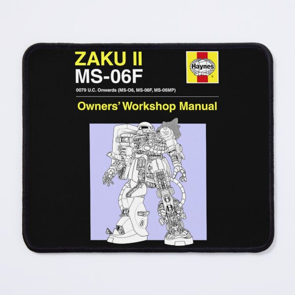 Item preview, Gundam - Zaku ii - Owner_s Manual   designed and sold by 2bitTshirtsss.