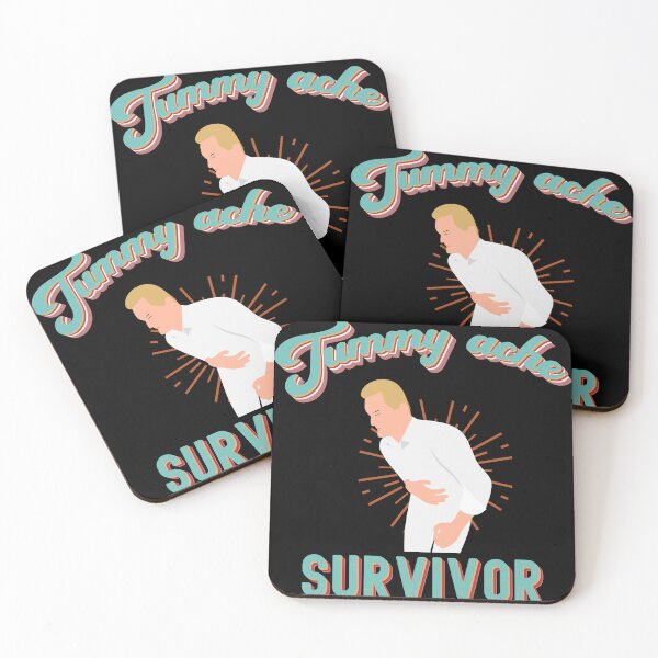 Item preview, Vintage Tummy Ache Survivor Stomachache IBS Funny Men Women designed and sold by todaytees.