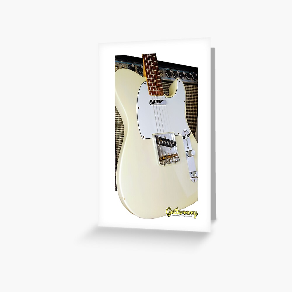 Item preview, Greeting Card designed and sold by Guitarmony.
