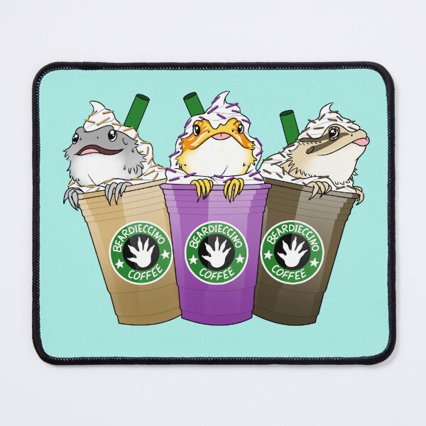 Item preview, Beardieccino Trio designed and sold by manylildesigns.