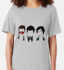Jesse, Cassidy, and Tulip Artwork Slim Fit T-Shirt