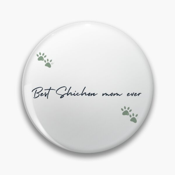 Item preview, Best Shichon mom ever gift  designed and sold by CrazyThings529.