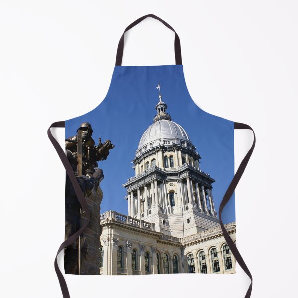 Item preview, Springfield, Capitol of Illinois - 2 designed and sold by mamamur.
