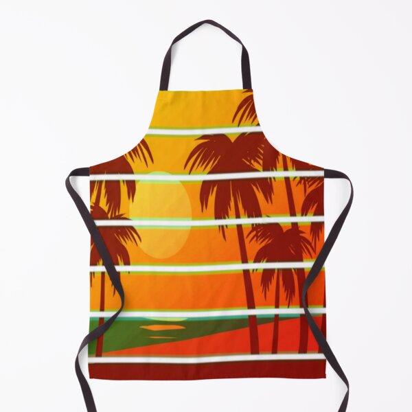 Aperçu de l'œuvre Retro sunset island. créée et vendue par adlkh.