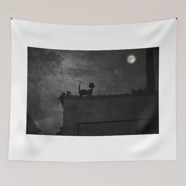 Item preview, the cat and the moon designed and sold by karlosss.