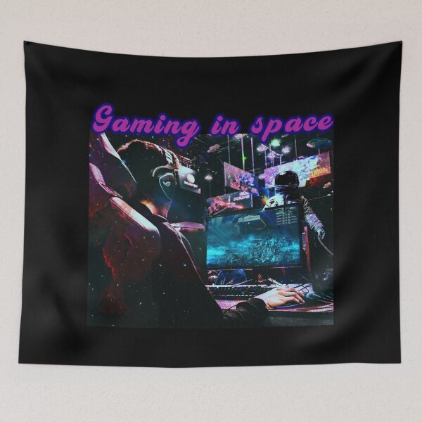 Item preview, gaming in space designed and sold by mona mour.
