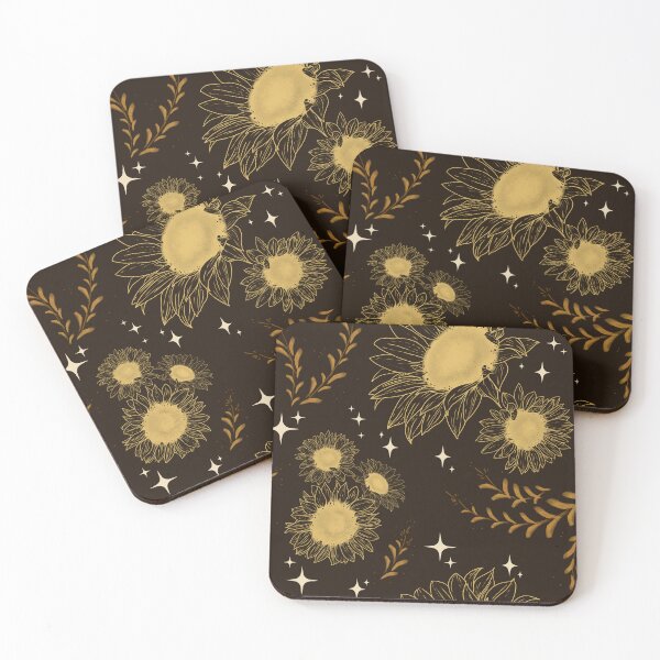 Item preview, Sunflower sketches designed and sold by Ellen Fox Art.