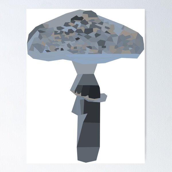 Item preview, Ceniza Magic Mushroom Poly Art designed and sold by Peechowspets.
