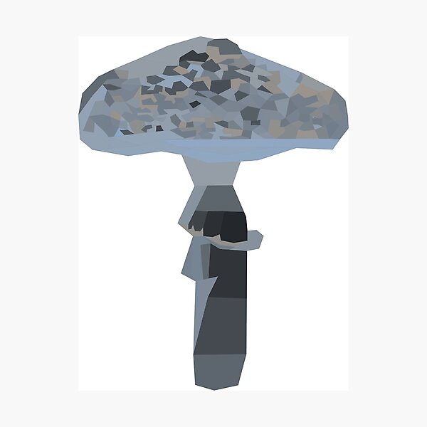 Artikelvorschau, Asche Magic Mushroom Poly Art.-Nr entworfen und verkauft von Peechowspets.