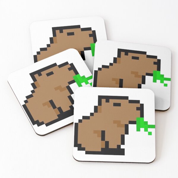 Item preview, Capybara Pixel Art designed and sold by michelles2321.