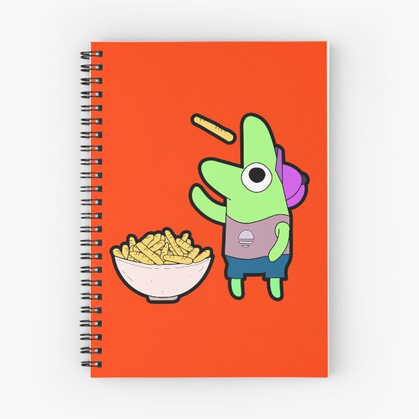 Item preview, Glep eating Fries, Smiling Friends Brazil designed and sold by FunnyRen.