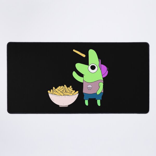 Item preview, Glep eating Fries, Smiling Friends Brazil designed and sold by FunnyRen.