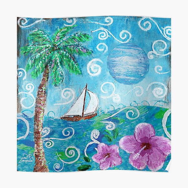 Sailing in the Summer Poster