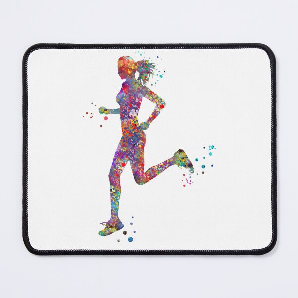 Item preview, Fast running athlete woman designed and sold by Rosaliartbook.