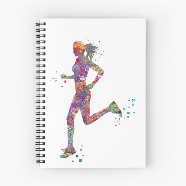 Item preview, Fast running athlete woman designed and sold by Rosaliartbook.