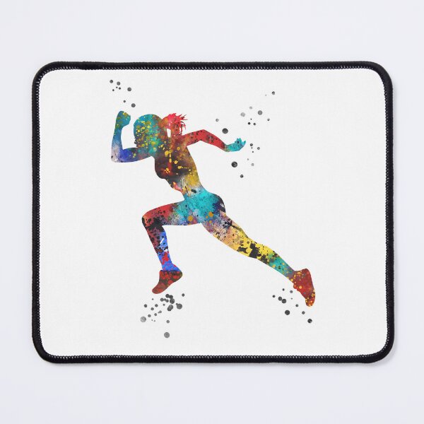 Item preview, Fast running athlete woman designed and sold by Rosaliartbook.