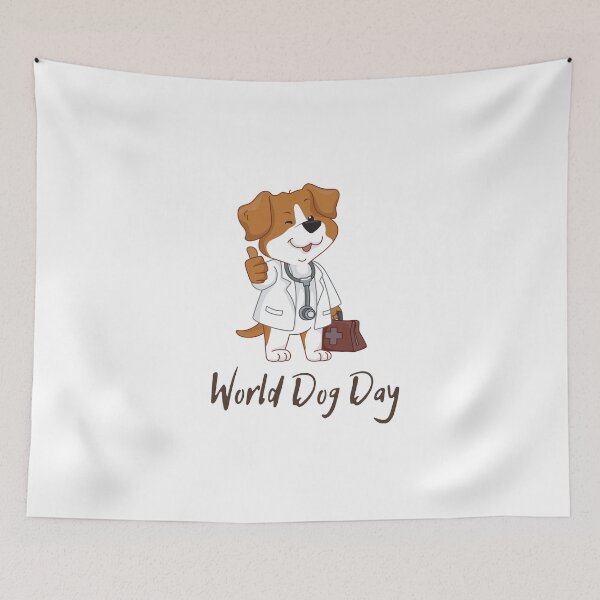 Item preview, International dog day designed and sold by RiVeTILL.