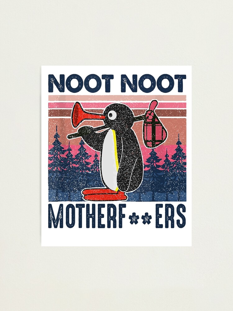 Noot Noot Funny Pingu Meme Motherf Classic Dames-T-Shirt