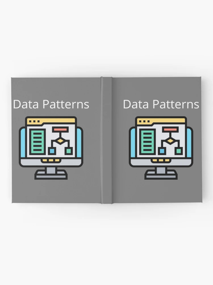 Thumbnail 2 of 3, Journal, Data Patterns designed and sold by UpcomingTech.
