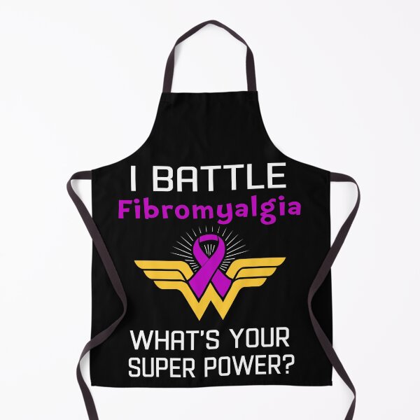 Item preview, I Battle Fibromyalgia What's Your Super Power Support Fibromyalgia Warrior Gifts designed and sold by Sabfit.