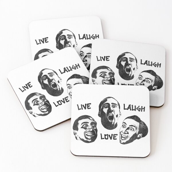 Item preview, Nic Cage Face --- Live Laugh Love designed and sold by acquiesce13.