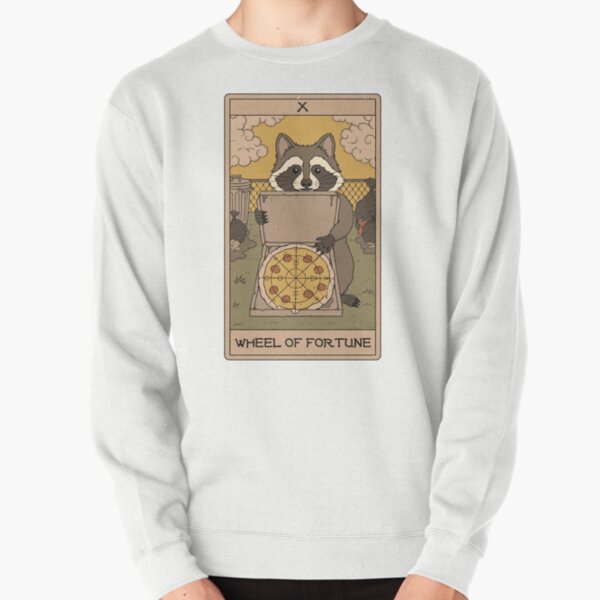 Item preview, Wheel of Fortune - Raccoons Tarot designed and sold by Thiago Corrêa.
