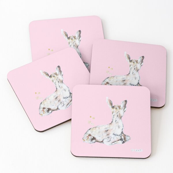 Item preview, Little deer, baby pink designed and sold by Ojtstudio.
