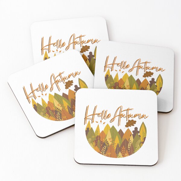 Item preview, Hello autumn t-shirt design  designed and sold by NIAMA Designs.