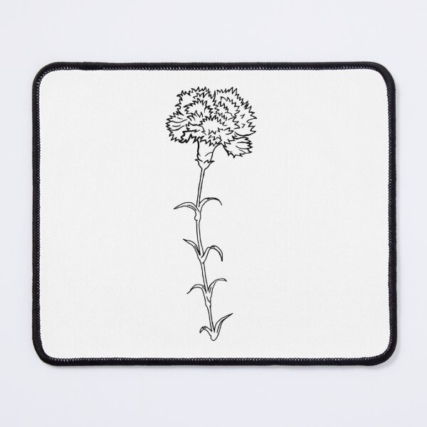 Item preview, January Birth Month Flower - Сarnation Flower designed and sold by Digi Artworks Store.
