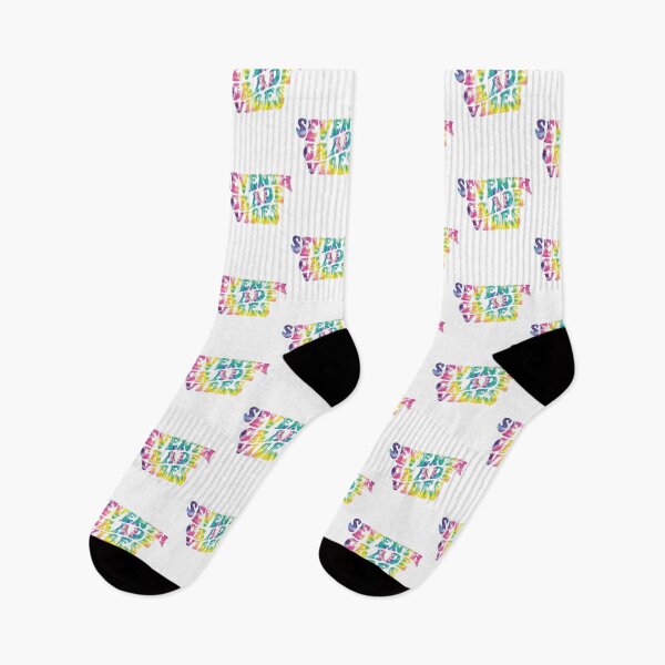 Item preview, Retro tie dye seventh grade vibes designed and sold by PERsonalthreads.