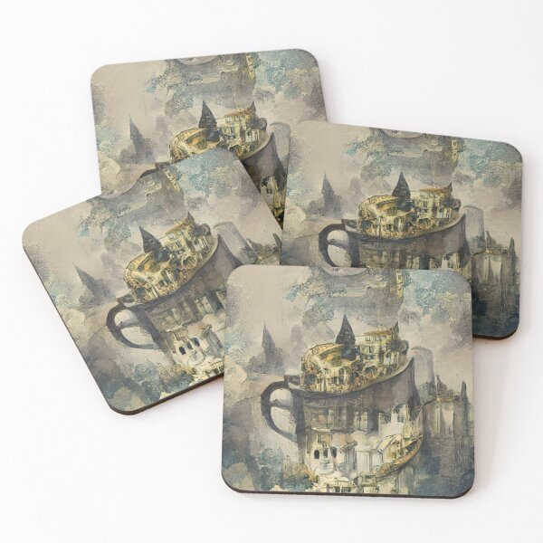 Item preview, Victorian Teatime Ink Drawing X designed and sold by ~.