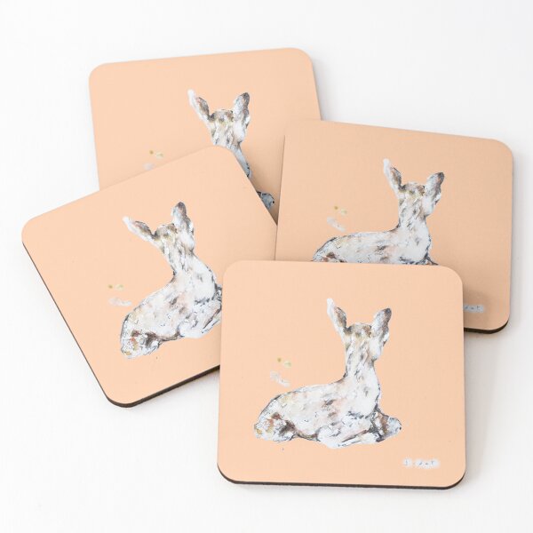 Item preview, Small deer, orange peach designed and sold by Ojtstudio.