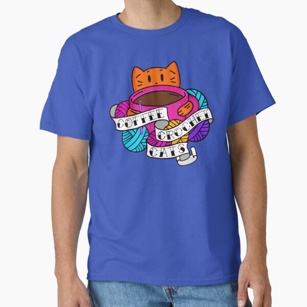 Item preview, Coffee, Crochet & Cats! designed and sold by PinkSheepMerch.