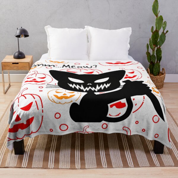 Item preview, Creepy - Cat with a Knife Print with background designed and sold by INSOMNIAC101.