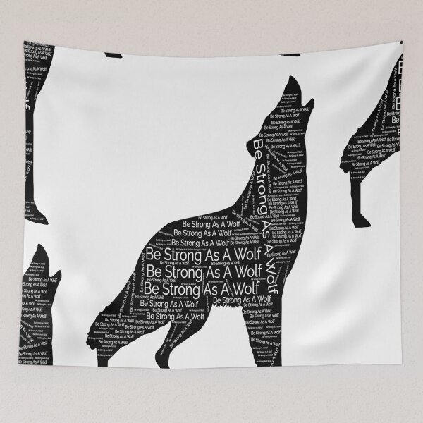 Item preview,   Be Strong As A Wolf  designed and sold by MckinleyArt.