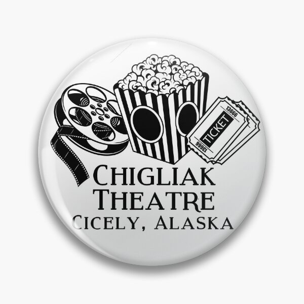Item preview, The Chigliak Theatre Cicely Northern Exposure designed and sold by SonnyBoyDesigns.