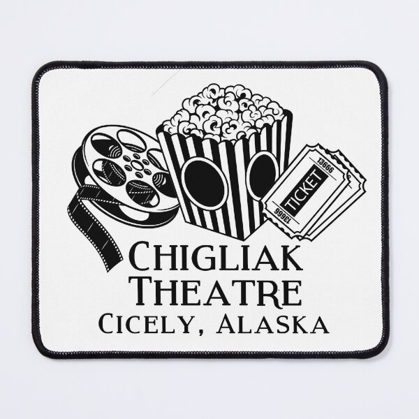 Item preview, The Chigliak Theatre Cicely Northern Exposure designed and sold by SonnyBoyDesigns.