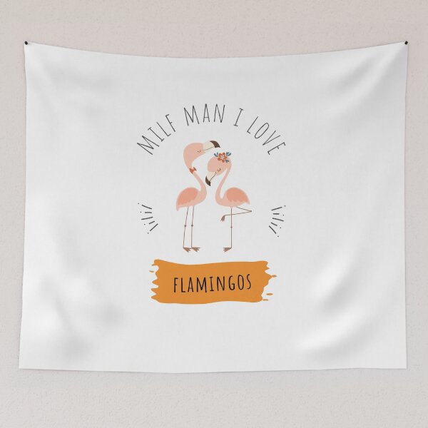 Item preview, Funny Love Hot Milfs For Love Hot Mom For I Hot Moms Gift Milf Man I Love Flamingos Funny Flamingo Lover designed and sold by ROBOUE.