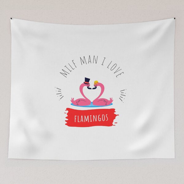Item preview, Funny Love Hot Milfs For Love Hot Mom For I Hot Moms Gift Milf Man I Love Flamingos Funny Flamingo Lover designed and sold by ROBOUE.