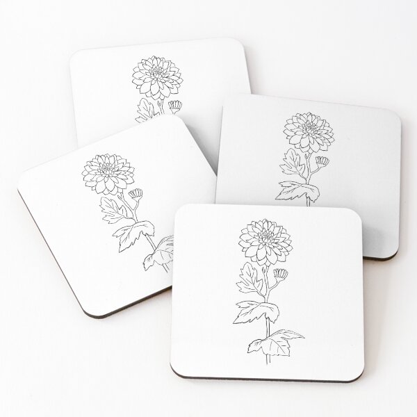 Item preview, Chrysanthemum November Birthday Flower designed and sold by Digi Artworks Store.