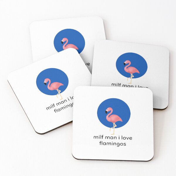 Item preview, Funny Love Hot Milfs For Love Hot Mom For I Hot Moms Gift Milf Man I Love Flamingos Funny Flamingo Lover designed and sold by ROBOUE.