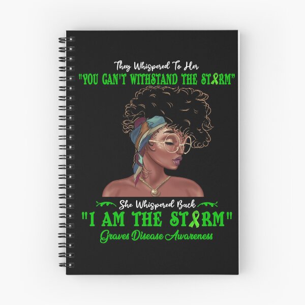 Item preview, I Am The Storm Graves Disease Awareness designed and sold by Gillosina.