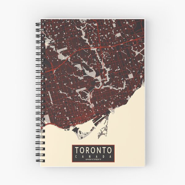 Item preview, Toronto City Map of Canada - Vector designed and sold by deMAP.